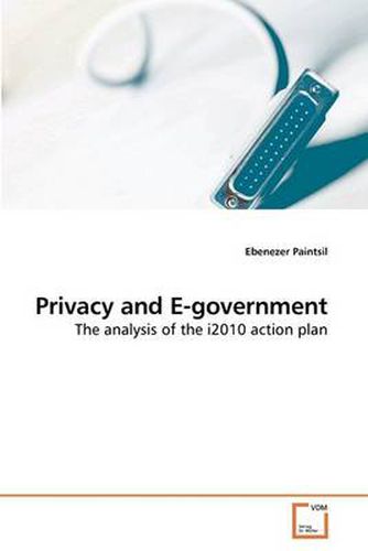 Cover image for Privacy and E-government