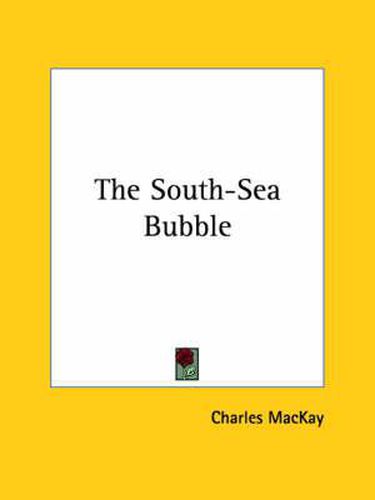 Cover image for The South-Sea Bubble