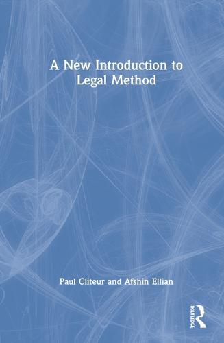 Cover image for A New Introduction to Legal Method