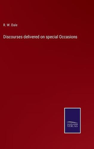 Discourses delivered on special Occasions