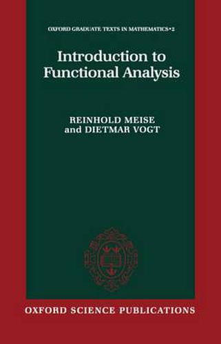 Cover image for Introduction to Functional Analysis
