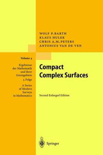 Cover image for Compact Complex Surfaces