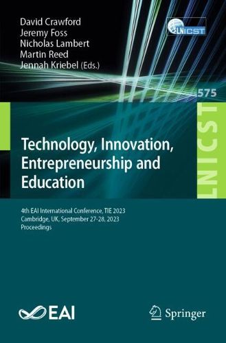 Cover image for Technology, Innovation, Entrepreneurship and Education