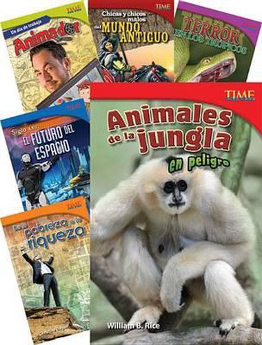 Cover image for Time for Kids Informational Text Grade 5 Spanish Set 3 10-Book Set (Time for Kids Nonfiction Readers)