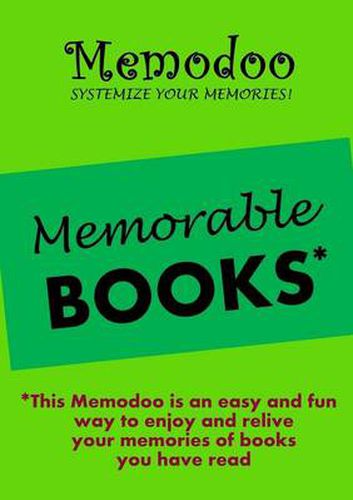 Cover image for Memodoo Memorable Books