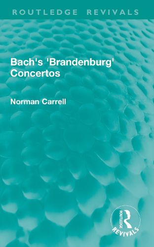 Cover image for Bach's 'Brandenburg' Concertos
