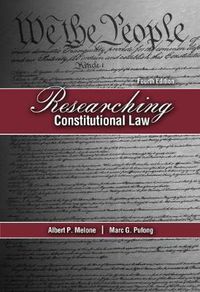 Cover image for Researching Constitutional Law