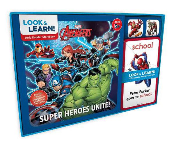 Cover image for Avengers: Super Heroes Unite! (Marvel: Look and Learn!)