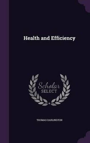 Cover image for Health and Efficiency