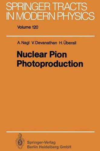 Cover image for Nuclear Pion Photoproduction