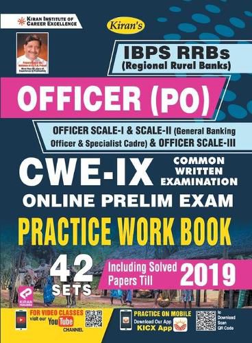 Cover image for IBPS RRBs Officer (PO) Officer Scale-I, II & III CWE-IX Prelim PWB-E-2020 (44 Sets) (new)