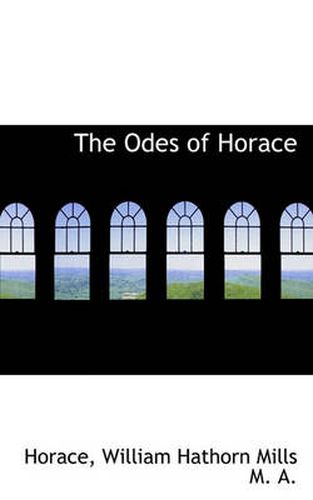 Cover image for The Odes of Horace