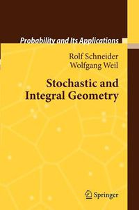 Cover image for Stochastic and Integral Geometry