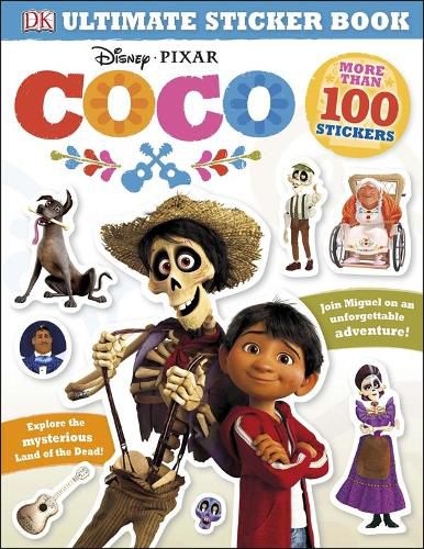 Cover image for Ultimate Sticker Book: Disney Pixar Coco