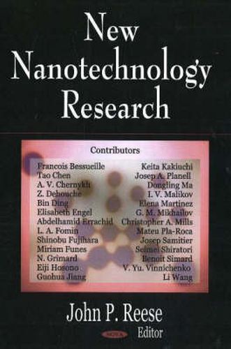 Cover image for New Nanotechnology Research