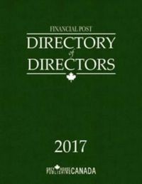 Cover image for Financial Post Directory of Directors 2017