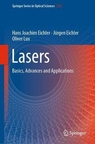 Cover image for Lasers: Basics, Advances and Applications