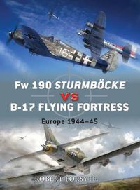 Cover image for Fw 190 Sturmboecke vs B-17 Flying Fortress: Europe 1944-45