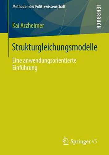 Cover image for Strukturgleichungsmodelle: Eine anwendungsorientierte Einfuhrung