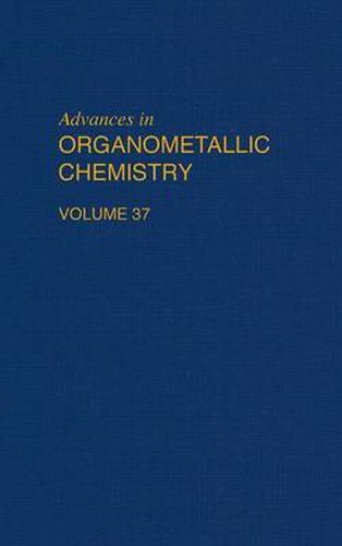 Cover image for Advances in Organometallic Chemistry