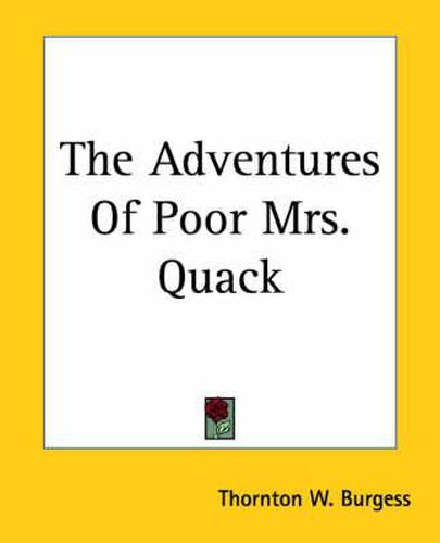 Cover image for The Adventures Of Poor Mrs. Quack