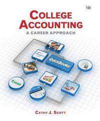 Cover image for College Accounting: A Career Approach