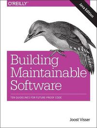 Cover image for Building Mantainable Software, Java Edition