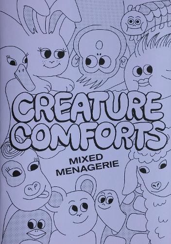 Cover image for Creature Comforts Colouring Book: Mixed Menagerie