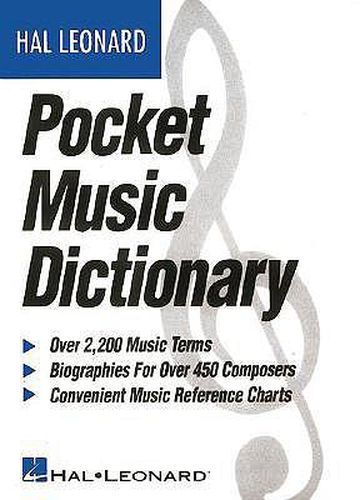 Cover image for The Hal Leonard Pocket Music Dictionary