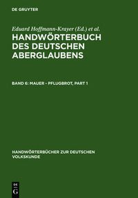 Cover image for Mauer - Pflugbrot