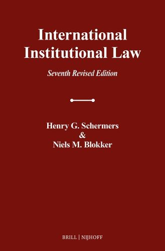 International Institutional Law