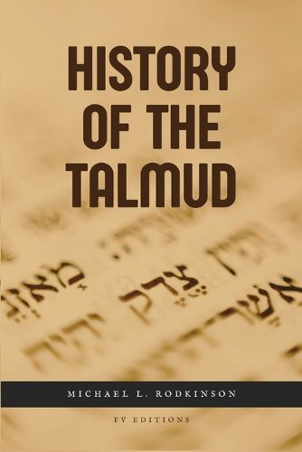 Cover image for History of the Talmud