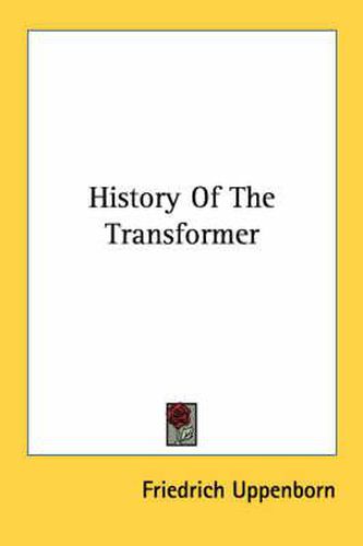 Cover image for History of the Transformer