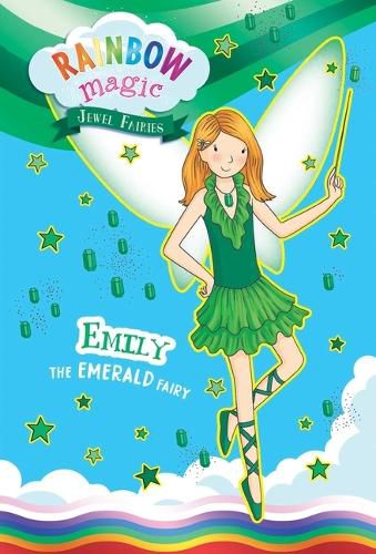 Cover image for Rainbow Magic Jewel Fairies #3: Emily the Emerald Fairy