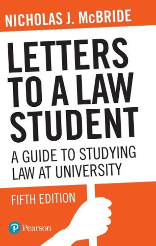 Cover image for Letters to a Law Student