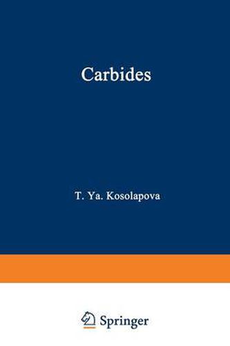 Cover image for Carbides: Properties, Production, and Applications