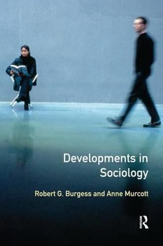 Cover image for Developments in Sociology