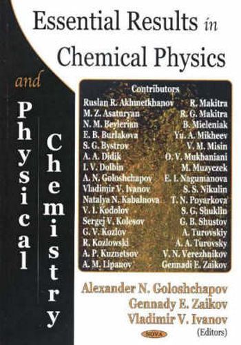 Cover image for Essential Results in Chemical Physics & Physical Chemistry