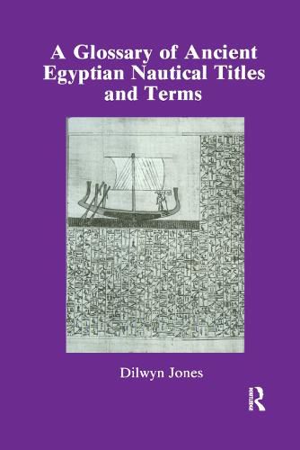 Cover image for Glossary Of Ancient Egyptian Nautical Terms