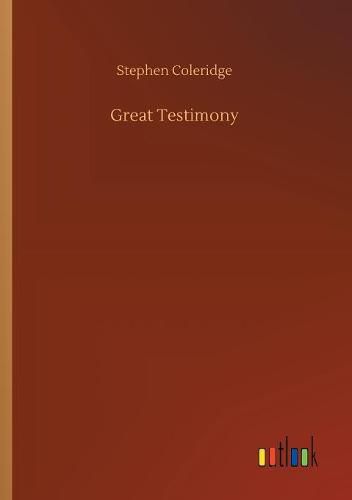 Cover image for Great Testimony