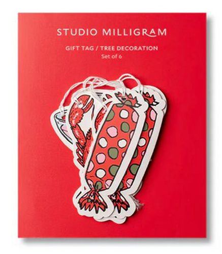 Cover image for Gift Tag - Lobster - 6 Pack