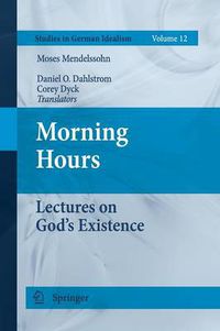 Cover image for Morning Hours: Lectures on God's Existence