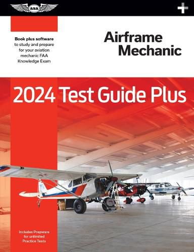 Cover image for 2024 Airframe Mechanic Test Guide Plus