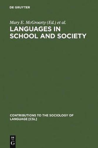 Cover image for Languages in School and Society: Policy and Pedagogy