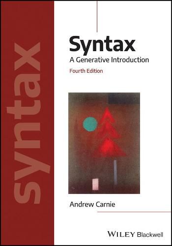 Cover image for Syntax - A Generative Introduction Fourth Edition