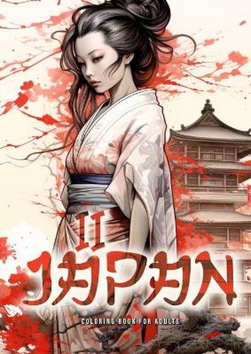 Cover image for Japan Coloring Book for Adults 2