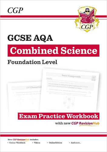 Cover image for GCSE Combined Science AQA Exam Practice Workbook - Foundation (includes answers)