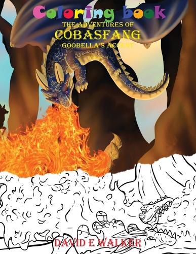 Cover image for Coloring Book The Adventures of Cobasfang