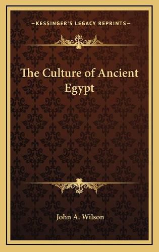 Cover image for The Culture of Ancient Egypt