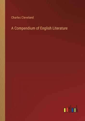 Cover image for A Compendium of English Literature